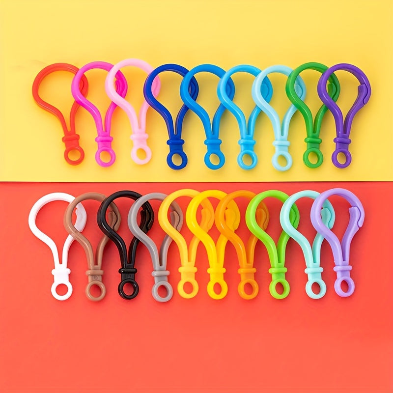 100-500pcs Men's Casual Key Chain Hooks Novelty Key Ring