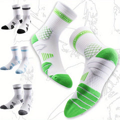 Veidoorn Basketball Socks Compression Thickened Crew Socks