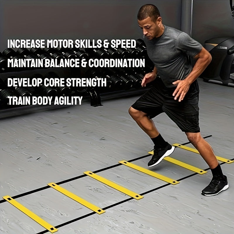Agility Ladder and Cones Set for Football Rugby Basketball