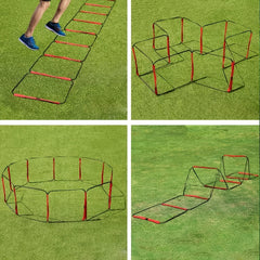 Agility Ladder Speed Training Equipment with Storage Bag