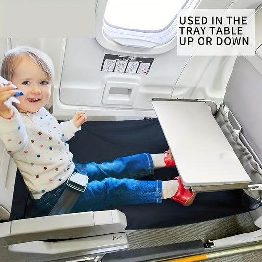Kids Airplane Footrest Travel Bed Hammock