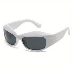 Men's Steampunk Style Y2K Cycling Sports Sunglasses UV Protection