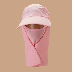 Candy Sunscreen Hat Women's Summer Outdoor UV Protection Face Covering