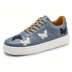 Men's Bats Lace-up Sneakers Skate Shoes Good Grip Breathable