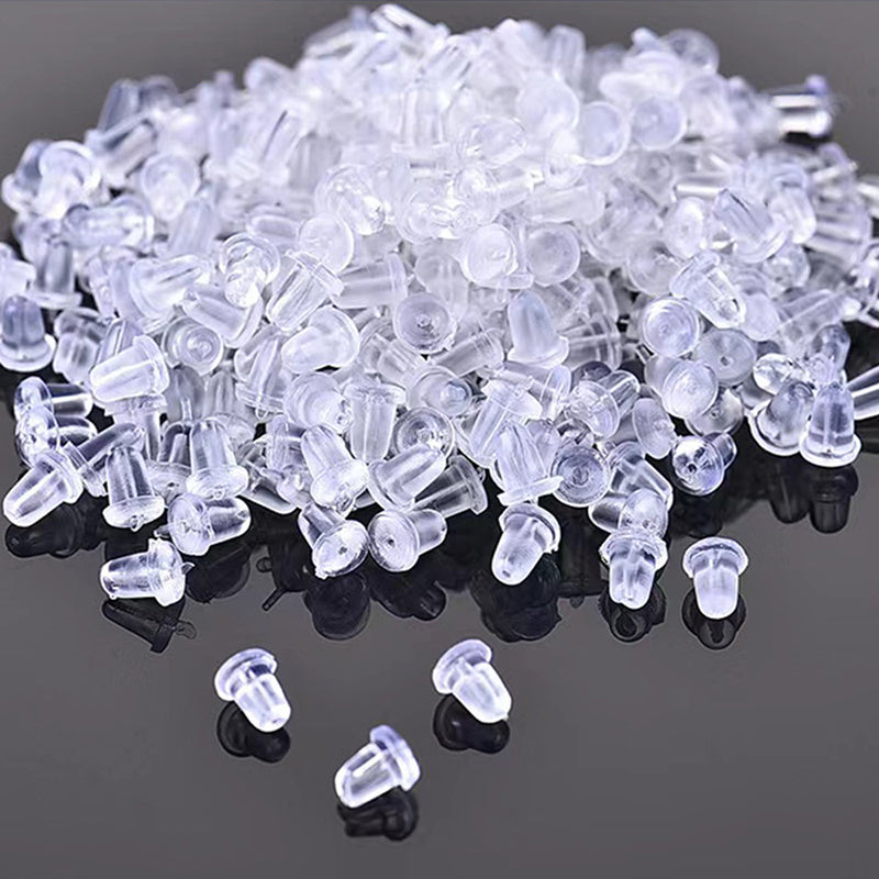 50-100pcs Earring Backings Earbud Back DIY Accessories