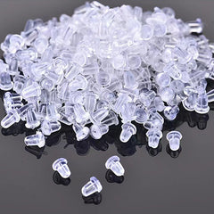 50-100pcs Earring Backings Earbud Back DIY Accessories