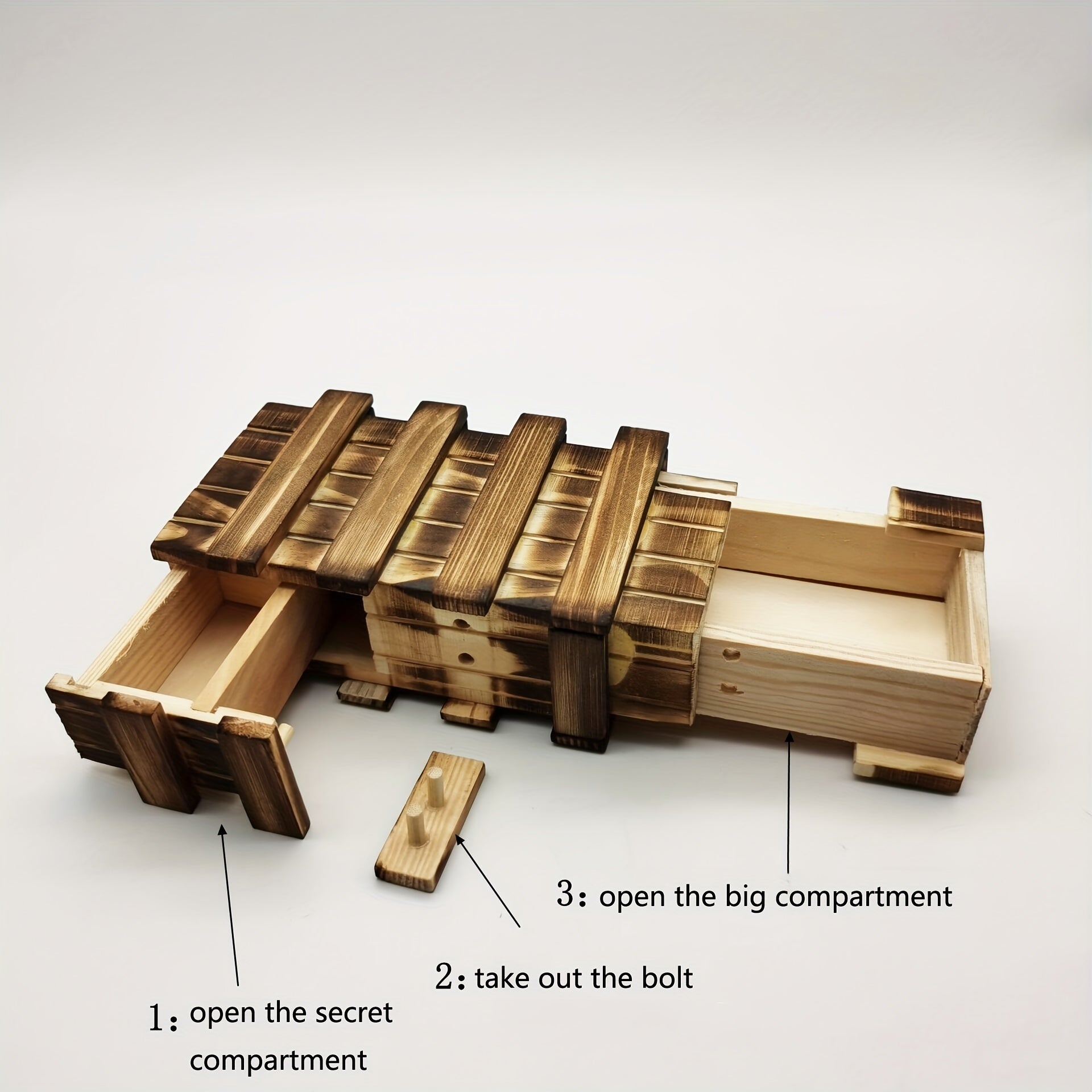 Magic Educational Toys Secret Boxes with Kong Ming Lock