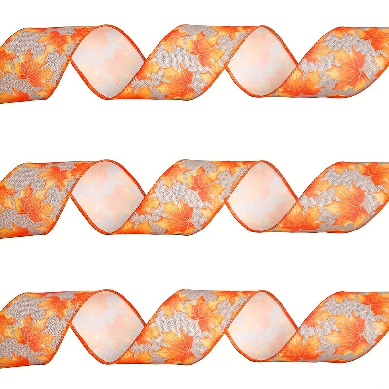 Halloween Holiday Decorations  Pumpkin Maple Webbing Fall Maple