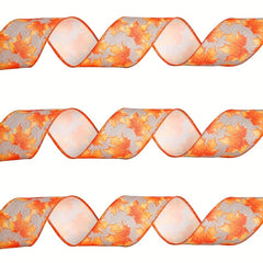 Halloween Holiday Decorations  Pumpkin Maple Webbing Fall Maple