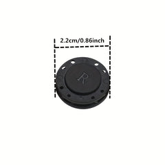 2 Pairs Magnetic Buttons Concealed Clothes Buttons Button Snap Buttons