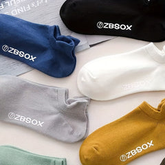 7 Pairs Letter Print Sports Socks for Women