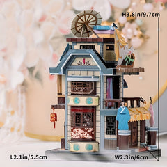 Microscopic Scene 3D Metal Assembly Puzzle High Difficulty DIY