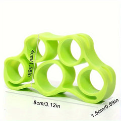 6pcs Silicone Finger Trainer Finger Pull Ring Finger Exerciser
