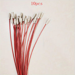 10pcs Stainless Steel Keychain Cable Rope For Men Hiking