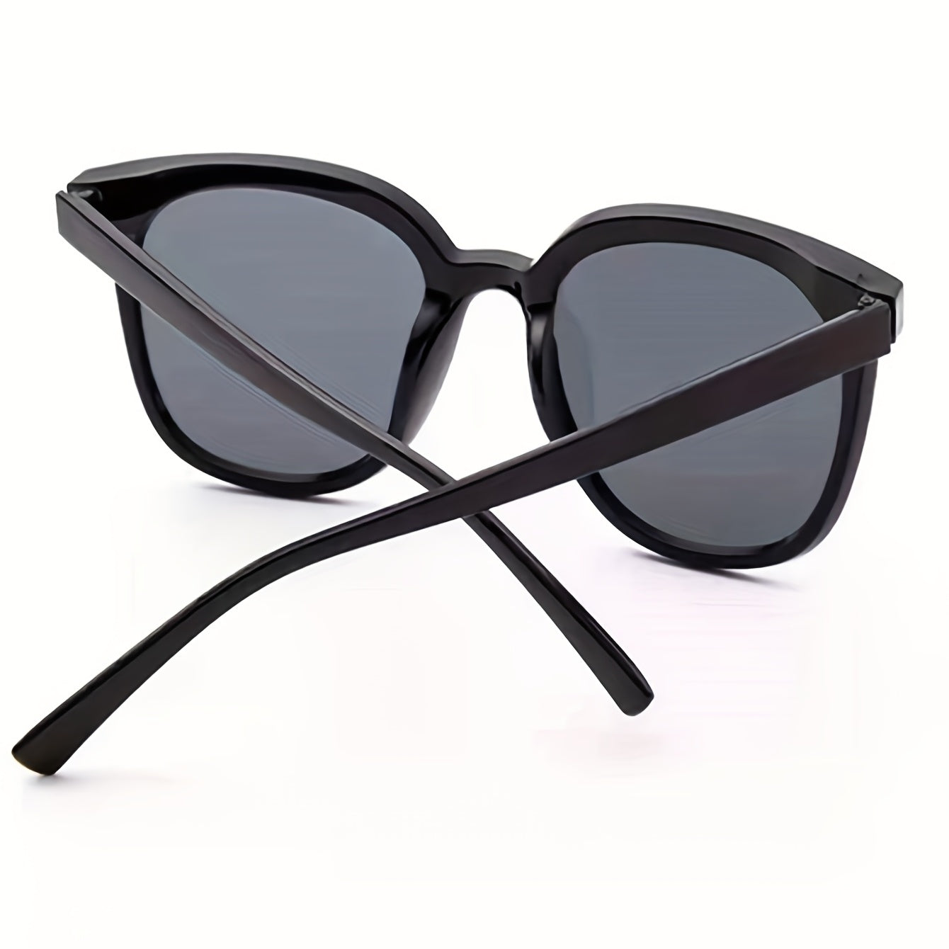 Square Sunglasses Rivet Decor Anti Glare UV400