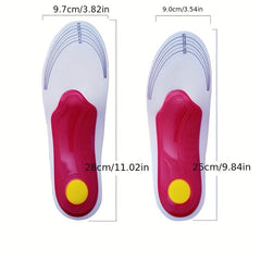 Orthotic Insoles for Arch Support Flat Feet Pronation Plantar Fasciitis Gel Pad