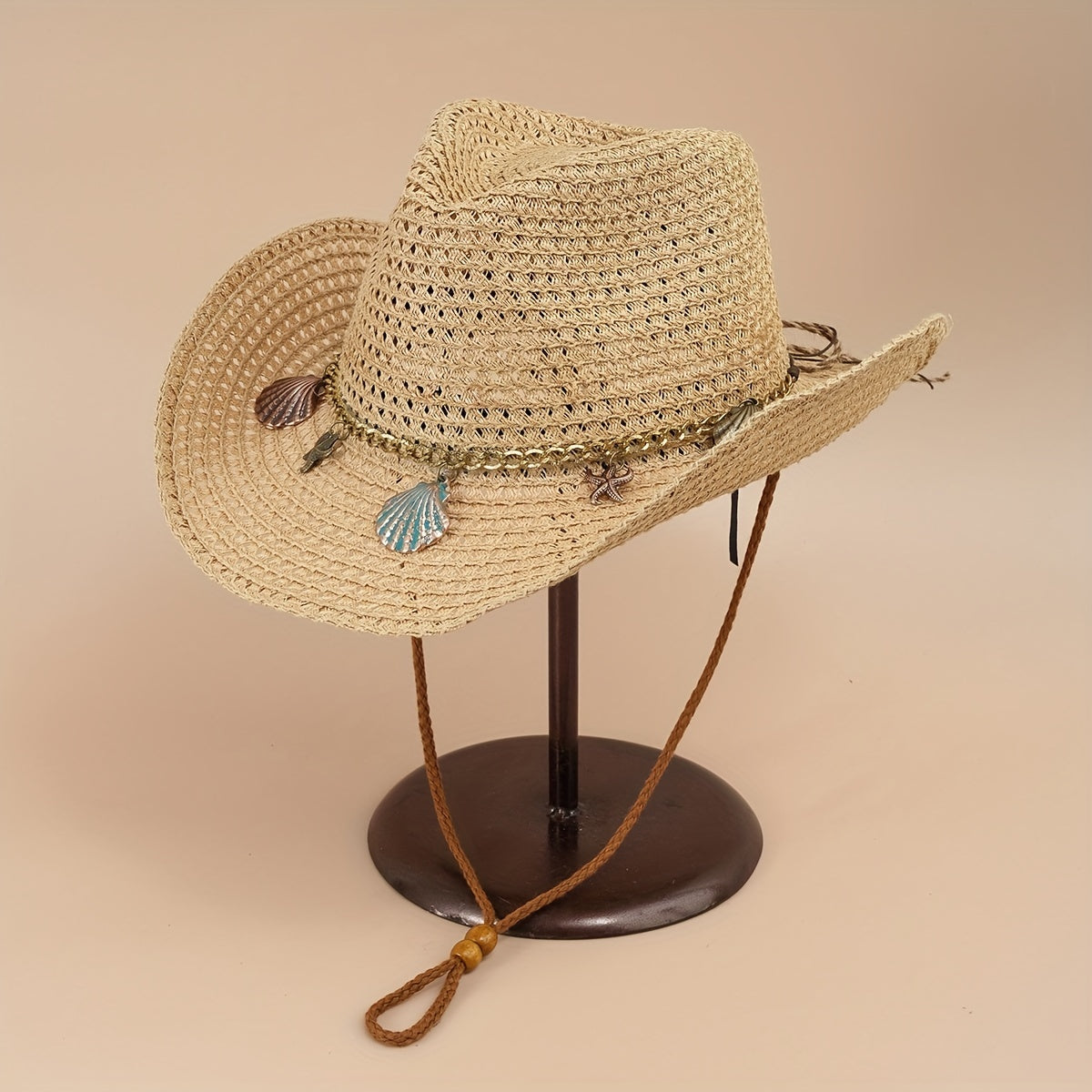 Outdoor Western Cowboy Straw Hat for Men and Women