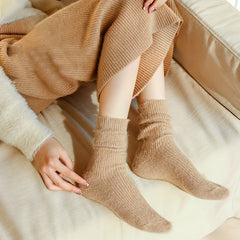 3 Pairs Soft Mid Tube Socks Women's Stockings