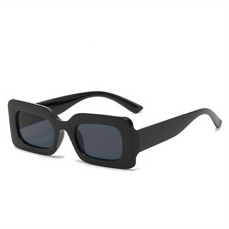Y2K Rectangle Frame Sunglasses for Women Men Jelly Party Glasses UV400