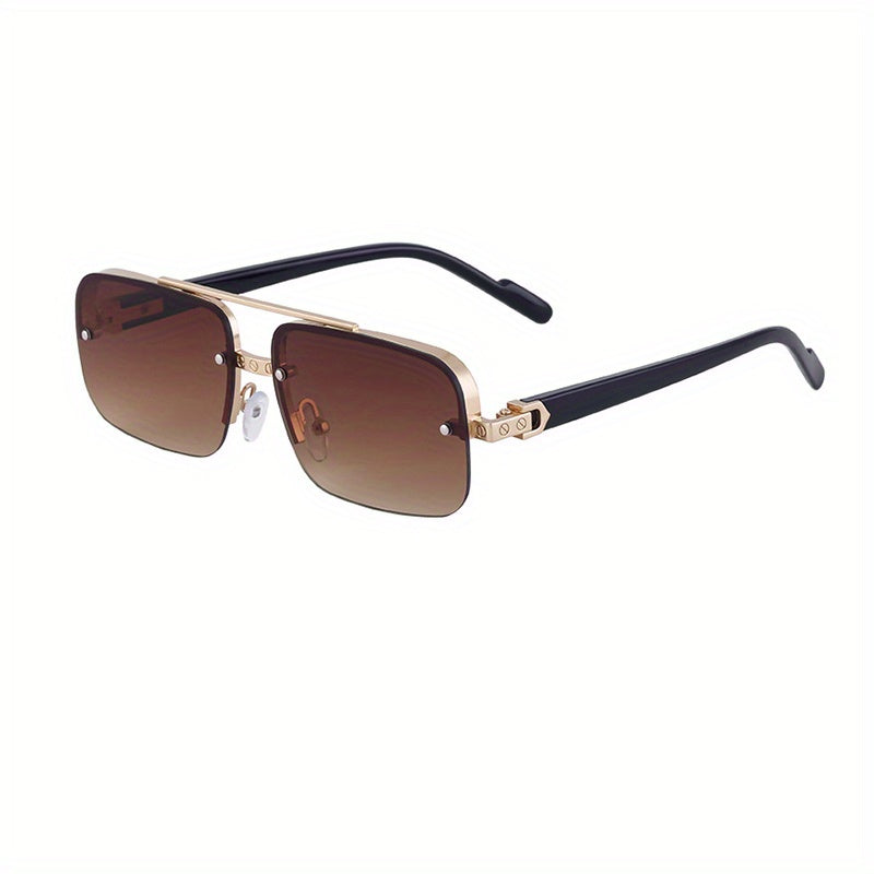 Men's Business Sunglasses High End Anti UV Gradient HD Vision Glasses