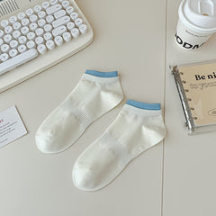 6 Pairs Women's Low Cut Soft & Lightweight Solid Socks