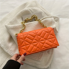 Minimalist Quilted Shoulder Bag All Match Underarm Bag