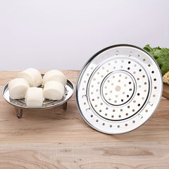 Stainless Steel Multifunctional Steaming Rack Three Legged Steamer