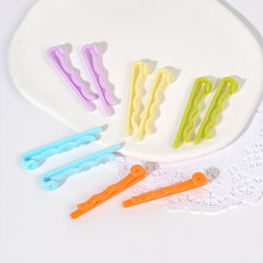 50pcs Jelly Hair Clip Bobby Pin Bangs Clip Hair Accessories