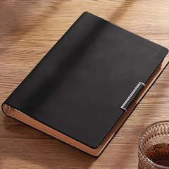 Personalized Faux Leather A6 Binder Notebook Set