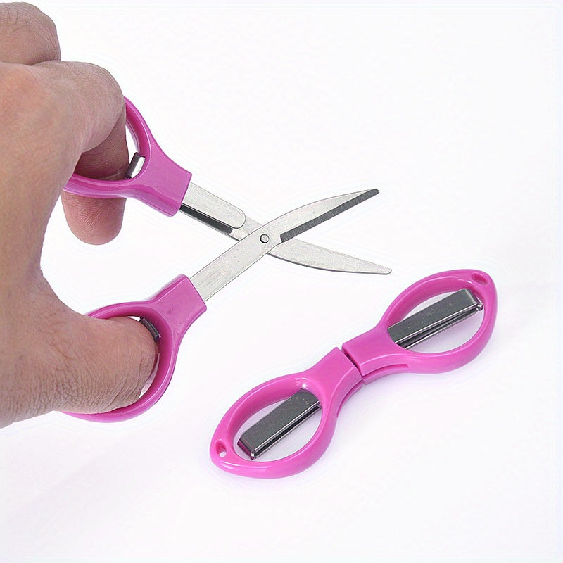 Compact Portable Folding Scissors for Travel Fishing