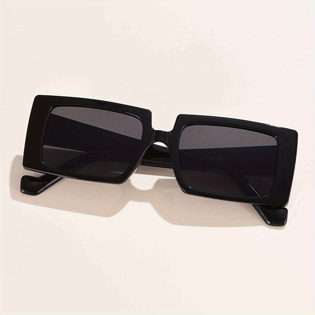 Tortoiseshell Rectangle Sunglasses Vintage Outdoor Glasses UV400