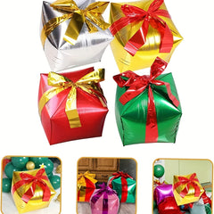 2pcs 22 inch Christmas Gift Boxes Balloon Party Decoration