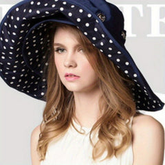 Oversized Brim Sun Hat UV Protection Bucket Hat Beach Hats