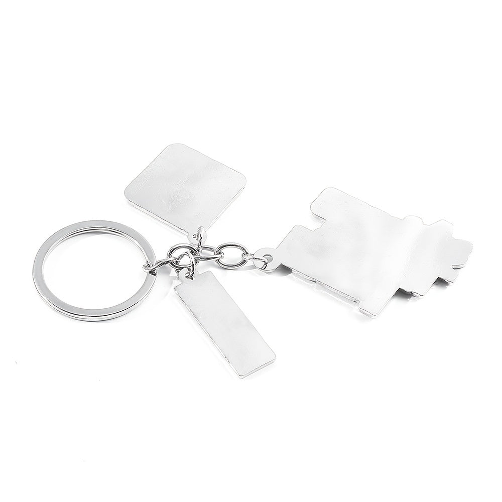Fan Car Keychain Holder Llaveros Key Chain Rings for Fans