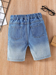 Toddler Girls Denim Shorts with Pockets