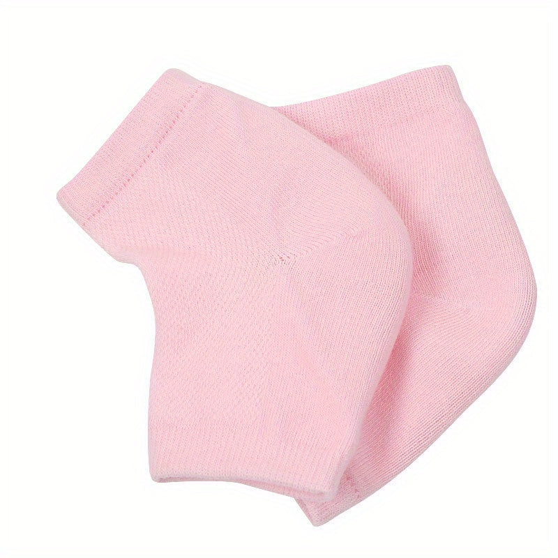 Moisturizing Gel Heel Socks for Women - Repair Dry Cracked Feet