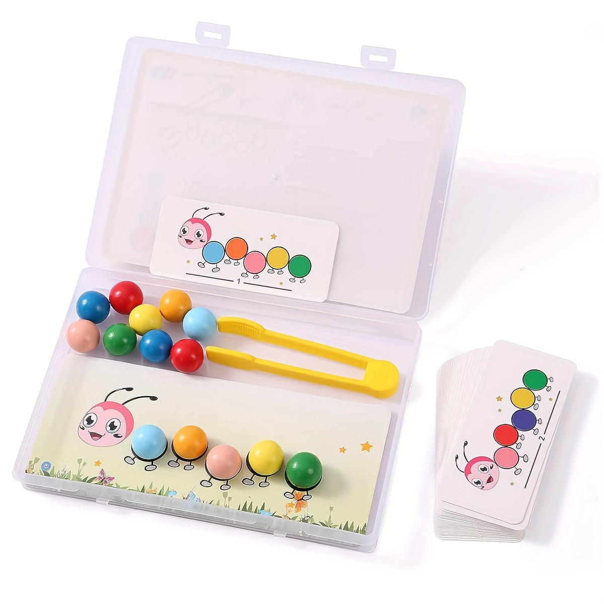 Clip Beads Sorting Montessori Toy Educational Learning Toy