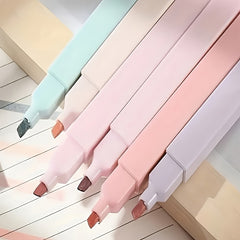 Morandi Highlighter Pen Set 10 Colors Soft Tip Bulk Pack
