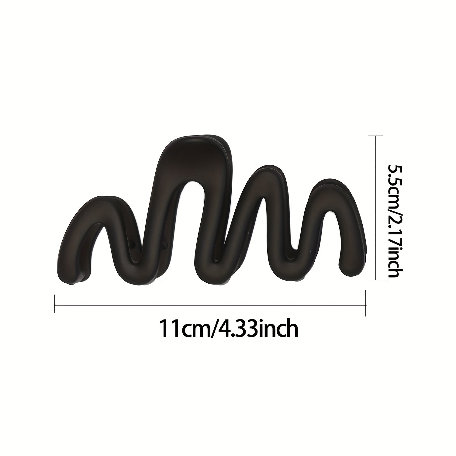 6pcs Plastic Hair Clip Claw Clip Headwear Hair Accessories For Girls