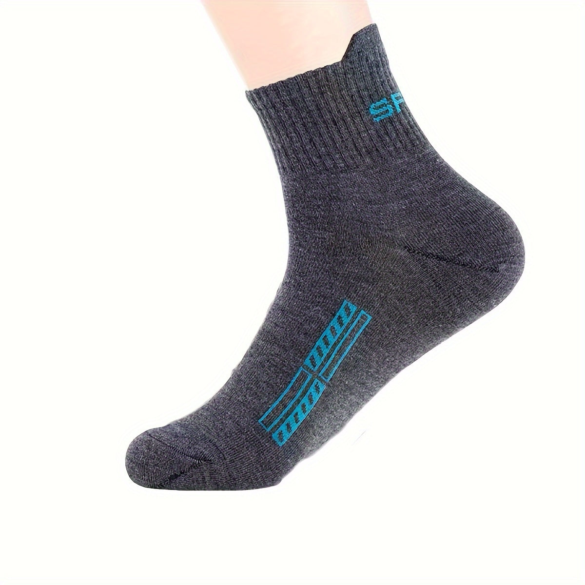 10 Pairs Letter Print Socks Breathable Women's Sports Stockings