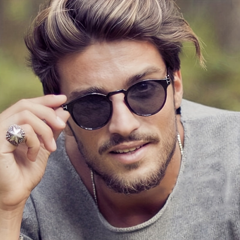 Men's Vintage UV Sunglasses for Summer Outdoor