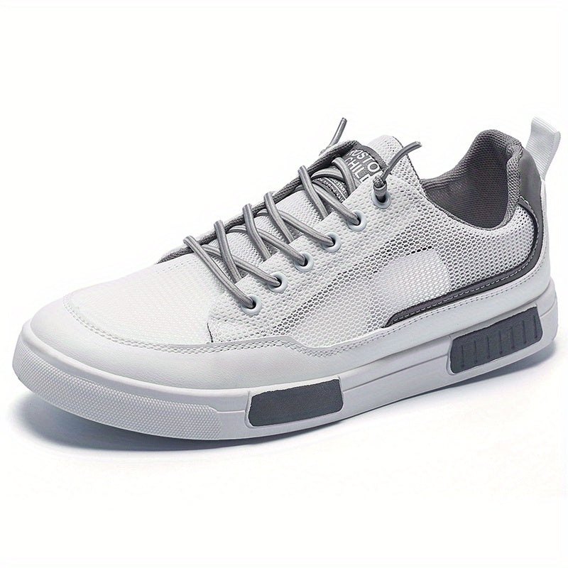 Men's Mesh Lace Up Sneakers Breathable Outdoor Walking Shoes