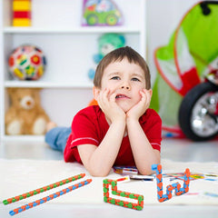 5pcs Chain Track Buckle Sensory Toy Decompression Snake Puzzle Stress Relief