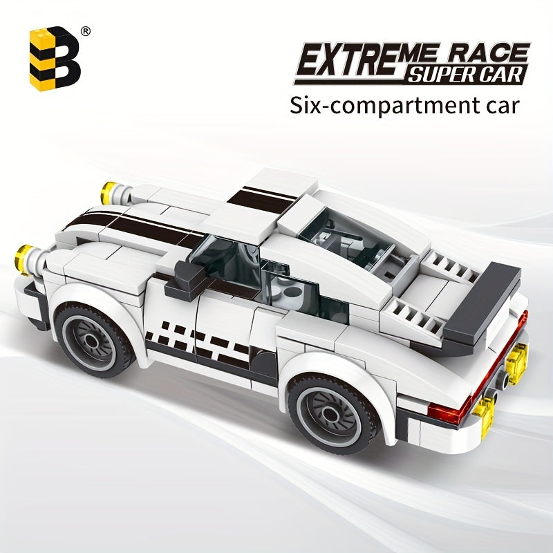 Racing Car Building Block Toy for Holiday Fun