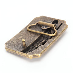 Western Cowboy Zinc Alloy Belt Buckle Retro Classic Men's Belt Buckle
