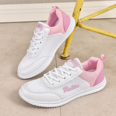 Women's Letter Decor Sneakers Lightweight Running Shoes