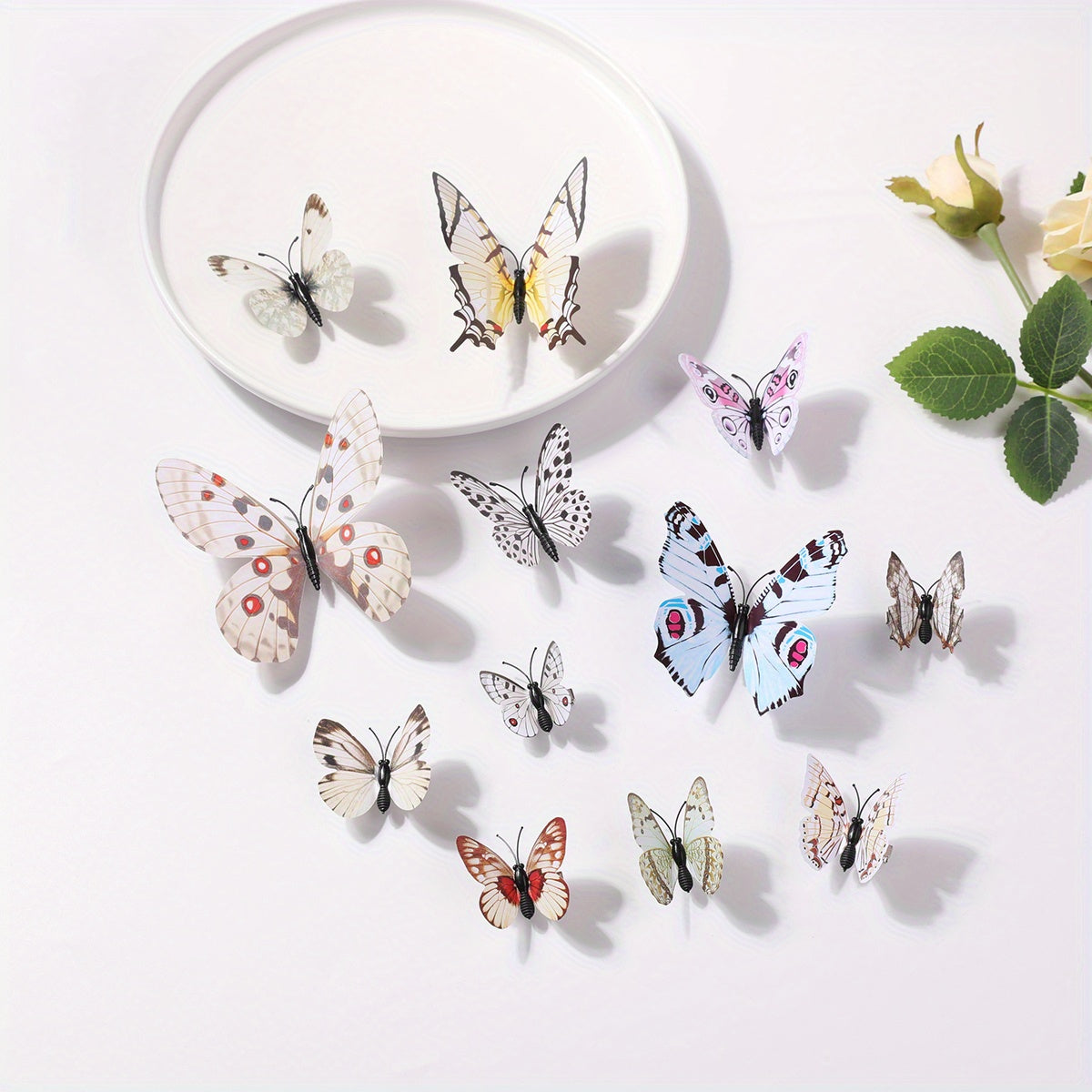 12pcs Butterfly Hair Clips Hair Accessories