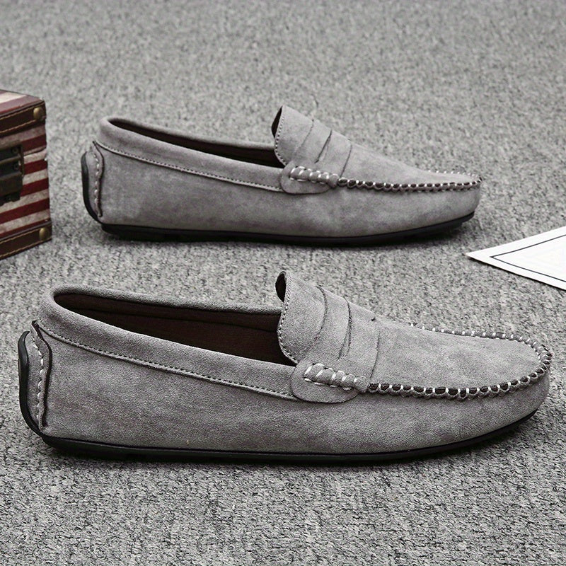 Men's Comfy Loafers Wear-resistant Non-Slip Shoes