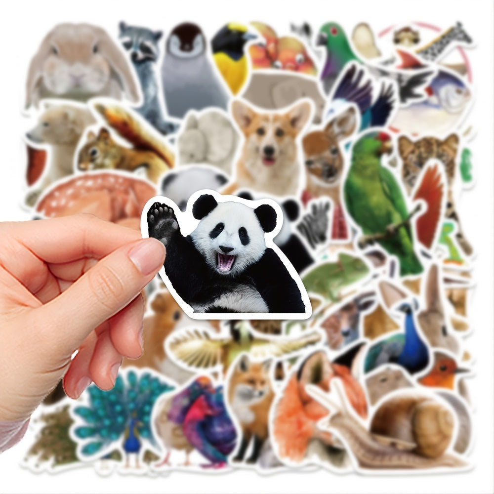 50pcs Cartoon Animal Stickers Phone Case DIY Decoration