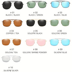 Unisex Aviator Sunglasses Oversized Polarized Sunscreen Glasses